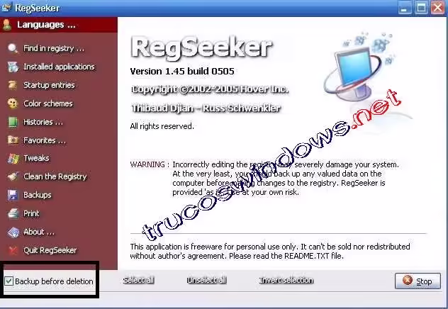 RegSeeker