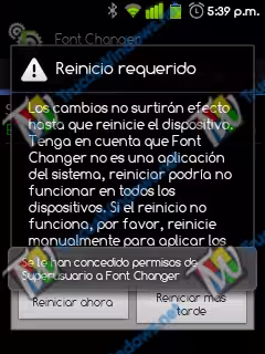 Reiniciar ahora Reiniciar ahora