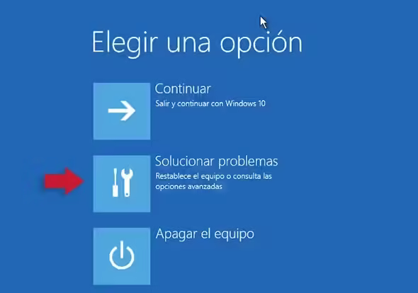 Solucionar problemas Solucionar problemas múltiples opciones