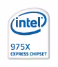 Logo Intel 975 X Logo Intel 975 X