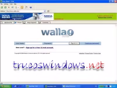 P2M User y password
