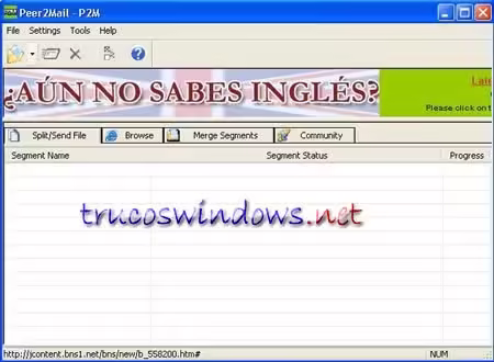 subir archivos con P2M