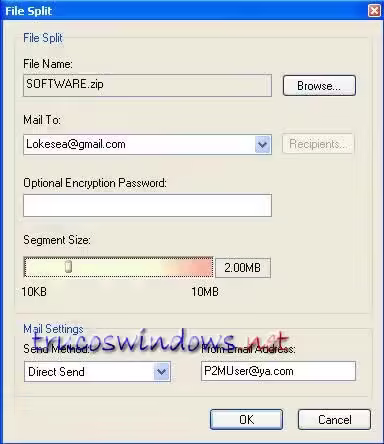 subir archivos con P2M