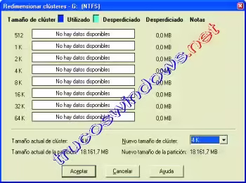 Redimensionar y crear nueva particion usando PartitionMagic Redimensionar y crear nueva partición