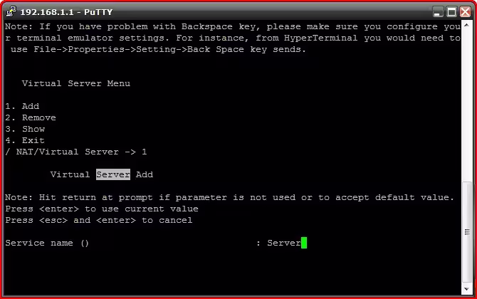 Manual PuTTY Texto copiado y pegado con el botón derecho en PuTTY