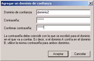 Propiedades de dominios y confianza de Active Directory Propiedades de dominios y confianza de Active Directory