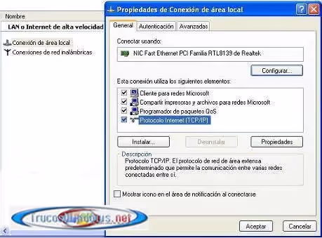 Conexiones de red