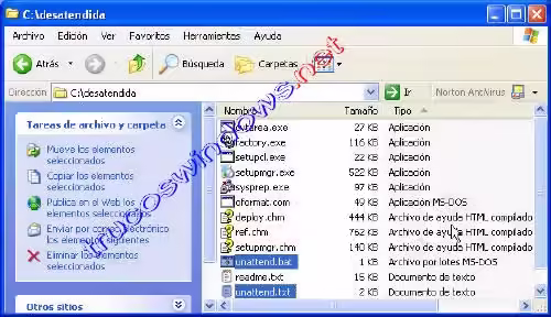 Instalacion desatendida de Windows XP