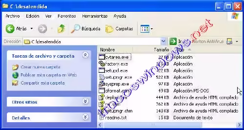 Instalacion desatendida de Windows XP