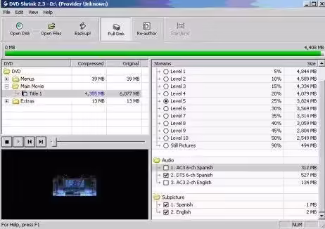 Copiar DVD con el DVD Shrink y el Nero Copiar DVD con el DVD Shrink y el Nero