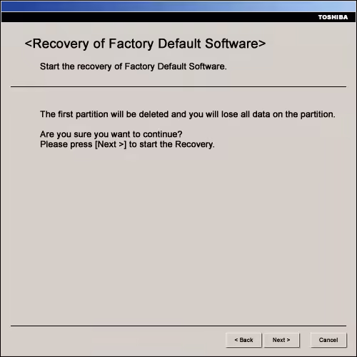 Recuperar portátil Toshiba - Toshiba Recovery Wizard Recuperar portátil Toshiba - Toshiba Recovery Wizard