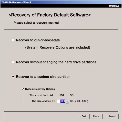 Recuperar portátil Toshiba - Toshiba Recovery Wizard Recuperar portátil Toshiba - Toshiba Recovery Wizard