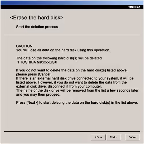 Recuperar portátil Toshiba - Toshiba Recovery Wizard Recuperar portátil Toshiba - Toshiba Recovery Wizard