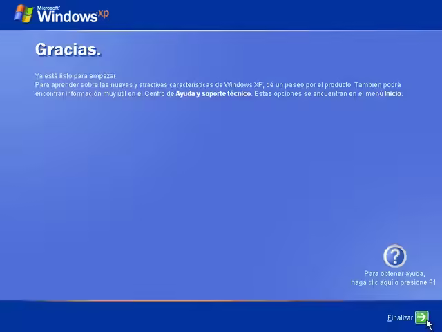Instalación de Windows XP Instalación de Windows XP