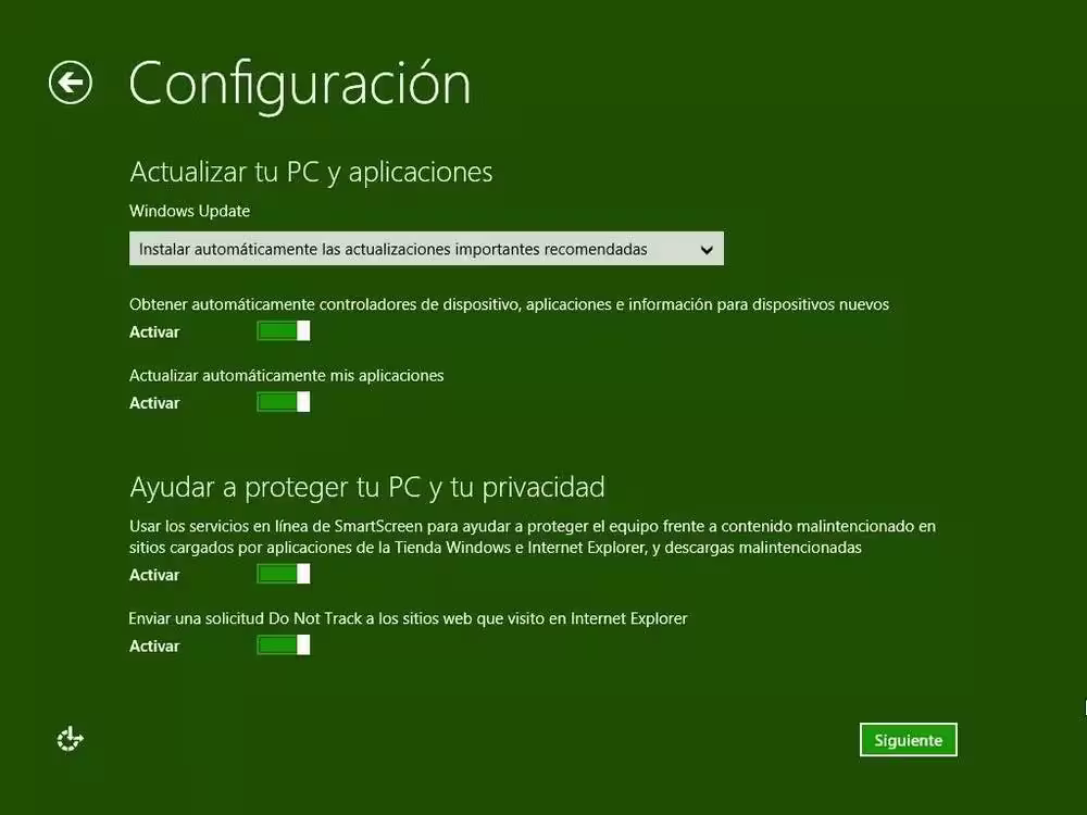 Instalar Windows 8.1 - Configuración 2 Instalar Windows 8.1 - Configuración 2