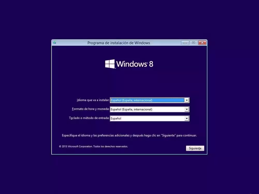 Instalar Windows 8.1- Idioma Instalar Windows 8.1- Idioma