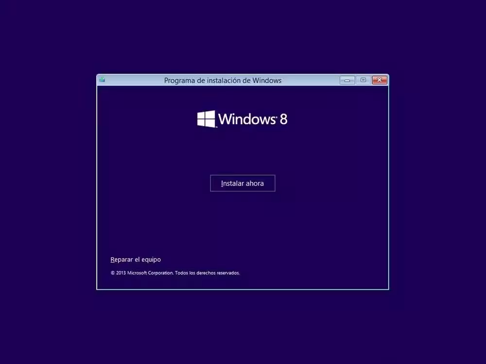 Instalar Windows 8.1 - Inicio instalación Instalar Windows 8.1 - Inicio instalación
