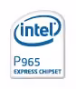Logo Intel P965 Logo Intel P965