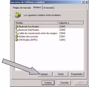 Conectar el PDA al PC en red a traves de Bluetooth Modem