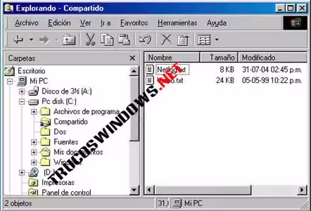 configurar Sistemas Operativos Microsoft para compartir Carpetas e Impresoras