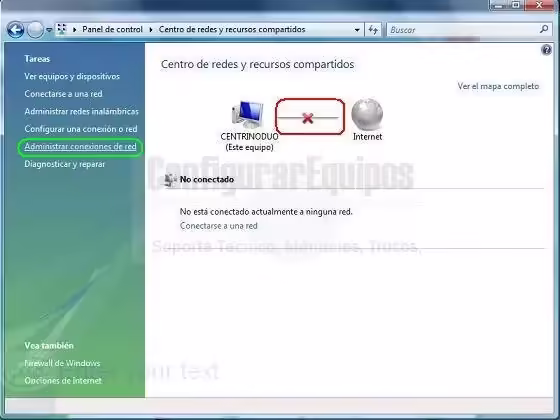 Crear Red entre Windows Vista y Windows XP Crear Red entre Windows Vista y Windows XP