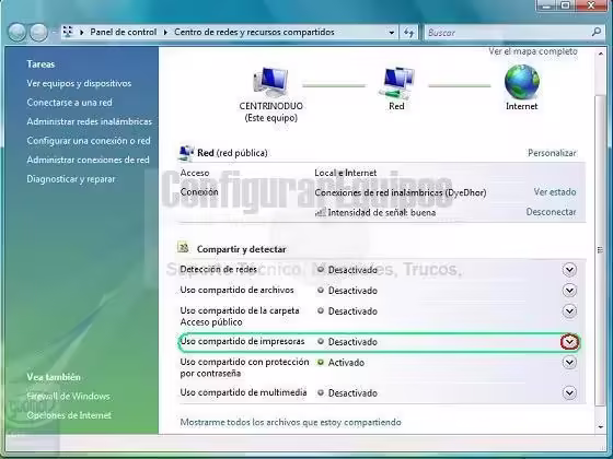 Crear Red entre Windows Vista y Windows XP Crear Red entre Windows Vista y Windows XP