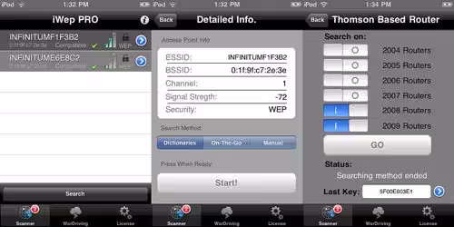 Romper seguridad de una WiFi con tu iPod Touch o iPhone Romper seguridad de una WiFi con tu iPod Touch o iPhone