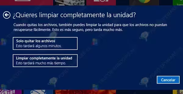 0Restaurar y Restablecer