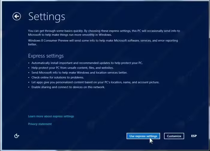 Instalar Windows 8 en una máquina virtual