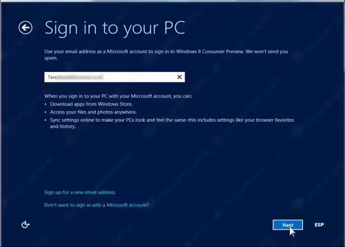 Instalar Windows 8 en una máquina virtual