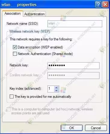 Solucionar problema conexion a red inalambrica