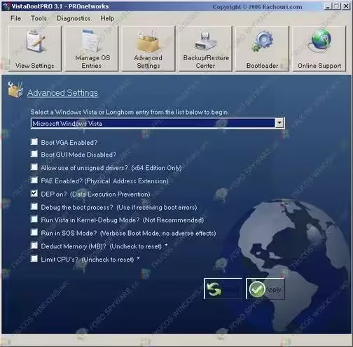 Advanced Settings