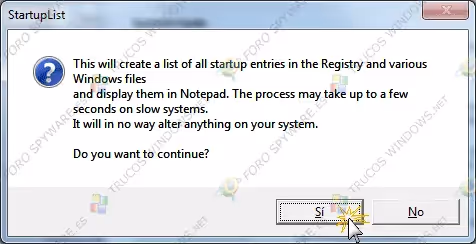 Manual completo de análisis e interpretación de logs de hijackthis y uso del programa StartupList