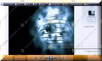 Galería fotográfica de Windows