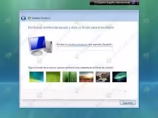 Instalación Windows Vista