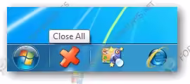 Captura de herramienta llamada CloseAll (Ciérralotodo), de Ntwind Software