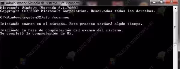 Administrador simbolo sistema 