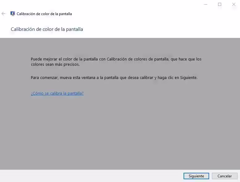 Calibrar color pantalla Calibrar color pantalla