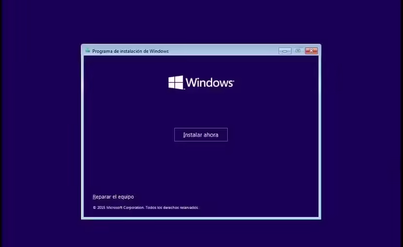 Instalar Windows 10 