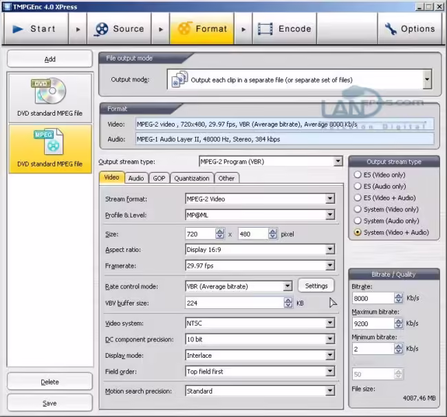 Crear DVD con el TMPGEnc DVD Author