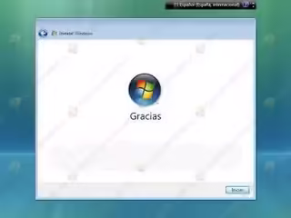 Instalación Windows Vista