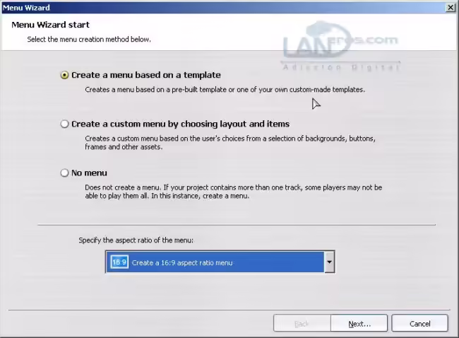 Crear DVD con el TMPGEnc DVD Author