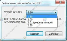 Version UDF 2.50