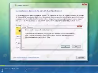 Instalación Windows Vista