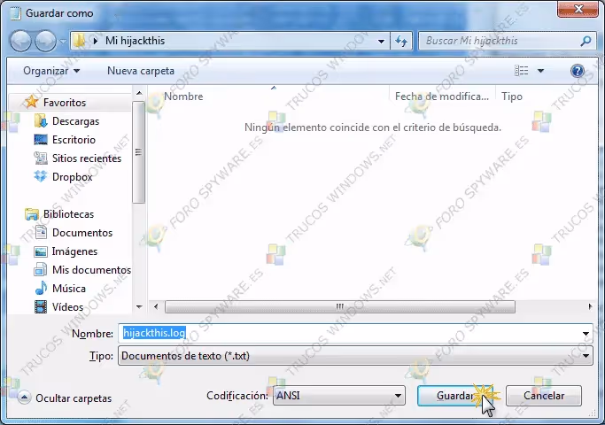Manual completo de análisis e interpretación de logs de hijackthis y uso del programa
