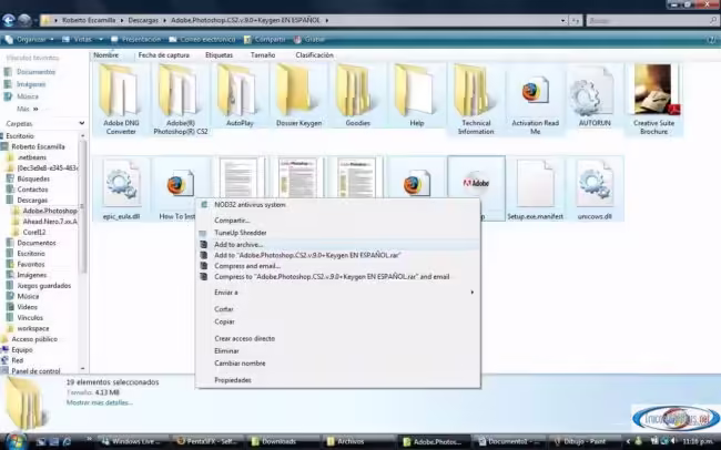 Abrir winrar