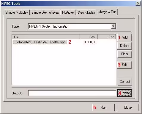 Cortar y unir MPG con TMPGEnc Cortar y unir MPG con TMPGEnc