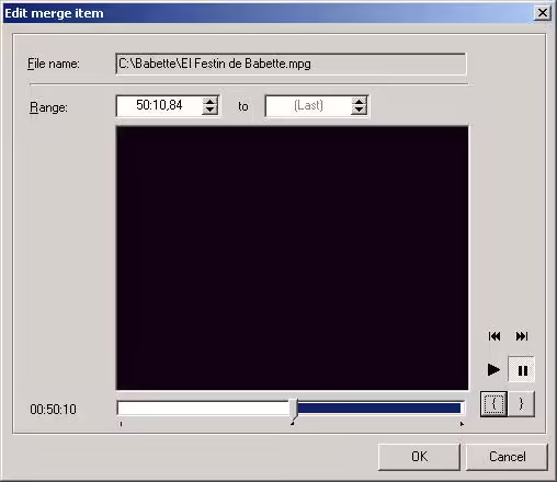 Cortar y unir MPG con TMPGEnc Cortar y unir MPG con TMPGEnc