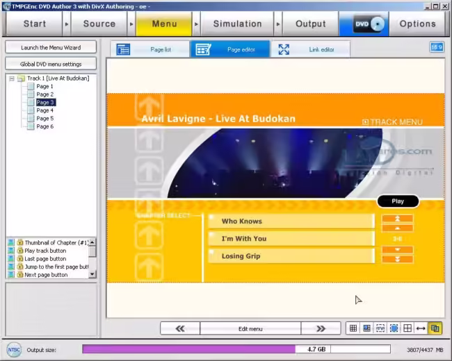 Crear DVD con el TMPGEnc DVD Author