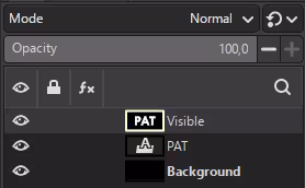 Capa → Nueva desde visible